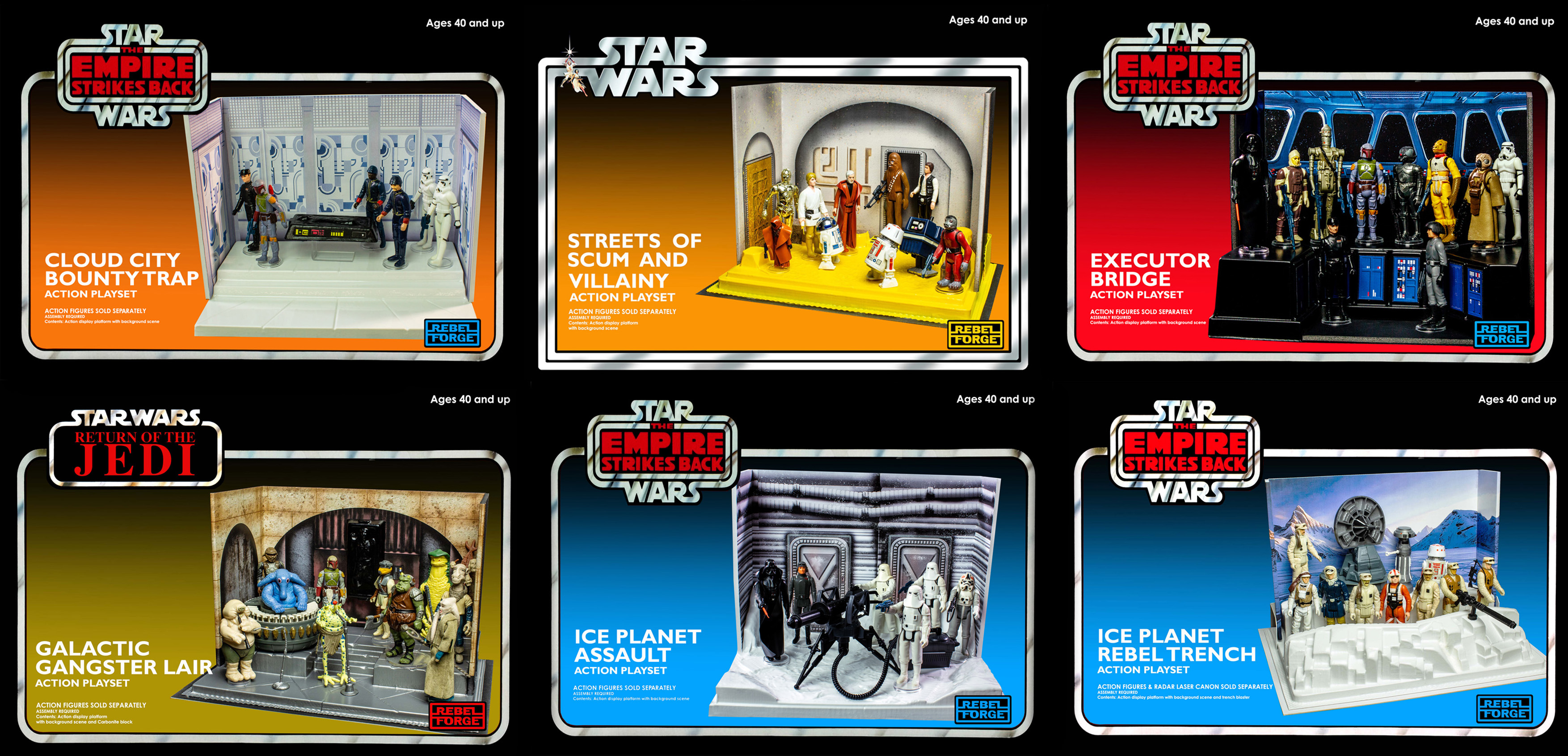 Rebel Forge Play-sets