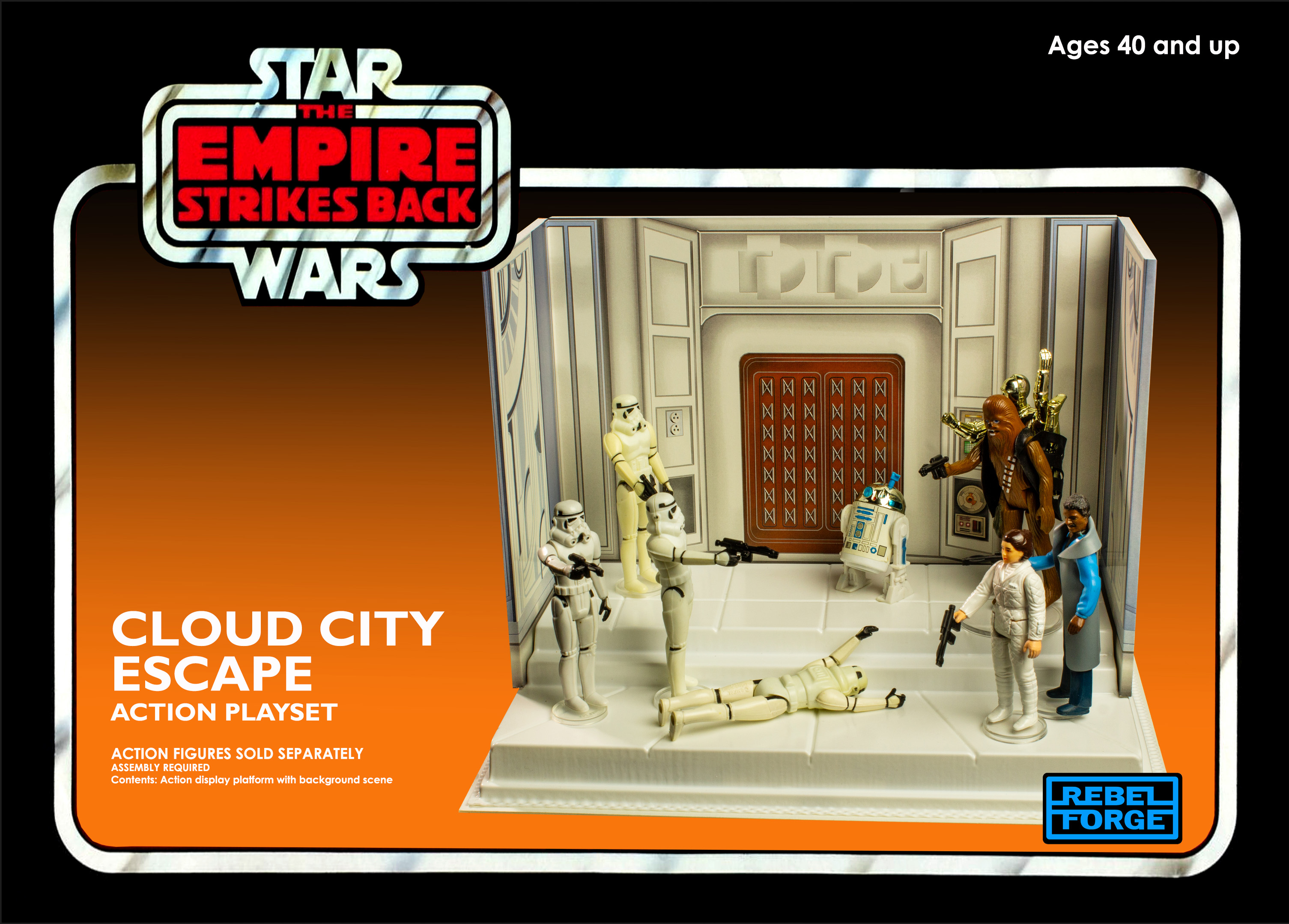 Cloud City Escape Play-Set box front